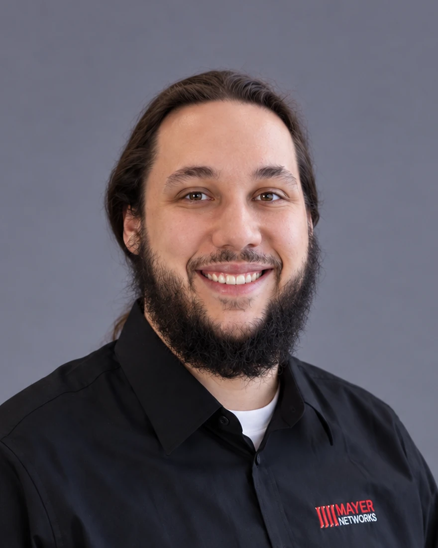 Zach, Project Manager at Mayer Networks