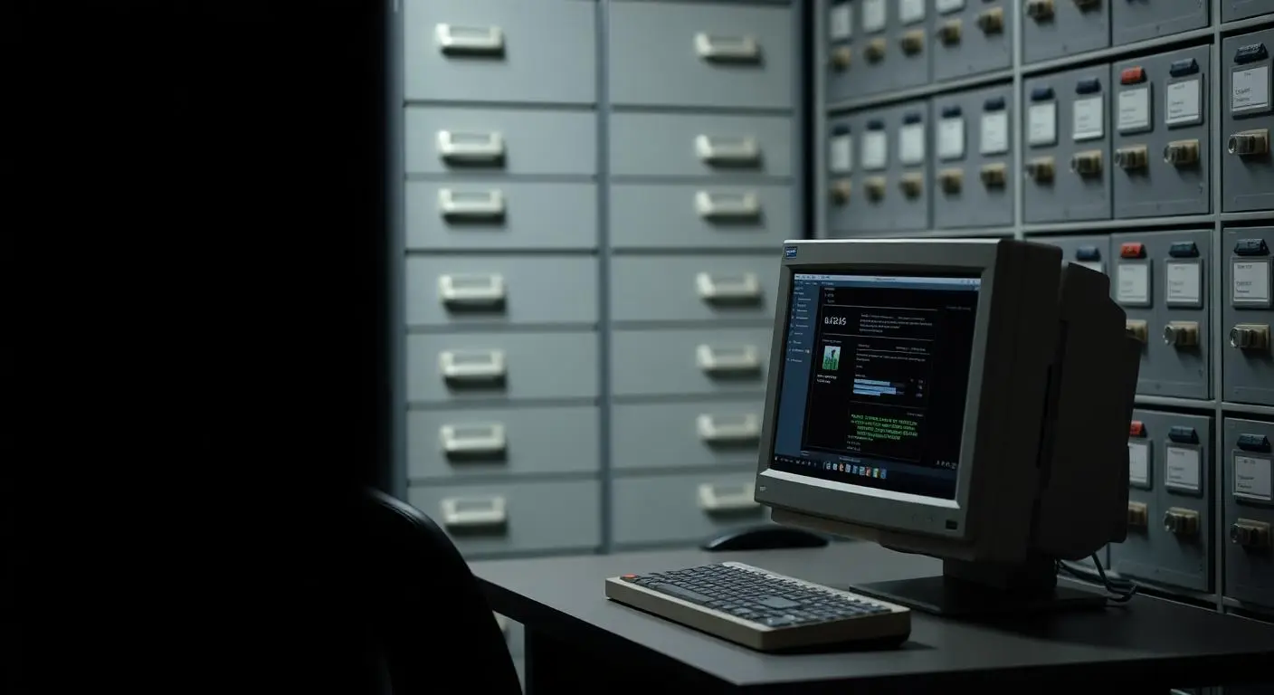 An older line-of-business application running on hosted infrastructure
