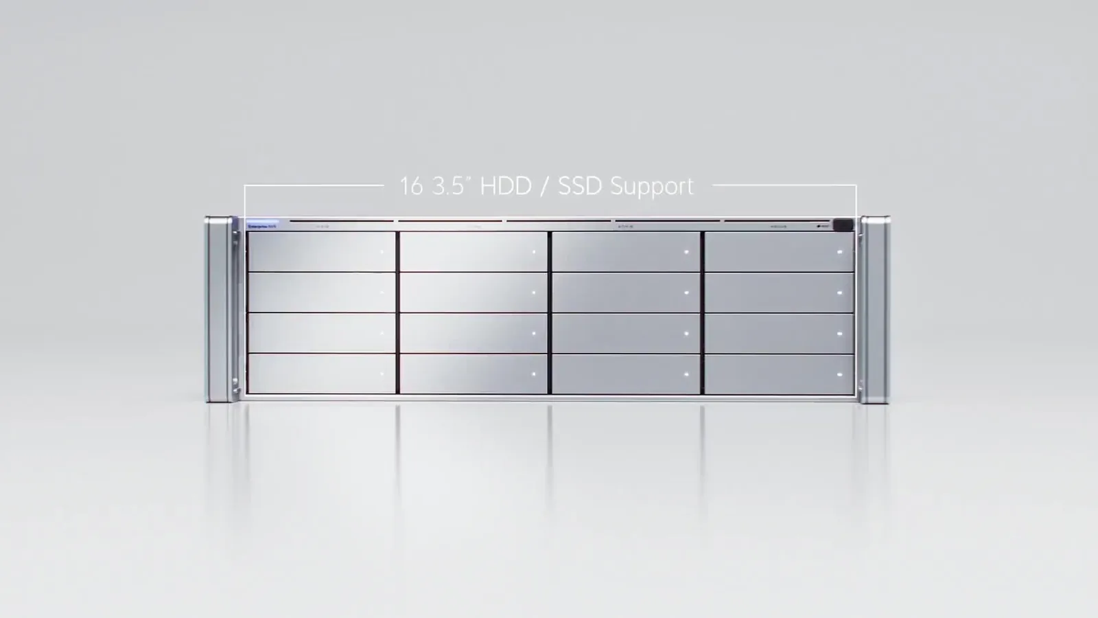 Drive bays in a UniFi network video recorder